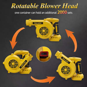 Nuevo Soplador <span class=keywords><strong>de</strong></span> Hojas Inalámbrico <span class=keywords><strong>de</strong></span> 21V y 400W <span class=keywords><strong>de</strong></span> Alta Velocidad para Limpieza <span class=keywords><strong>de</strong></span> Jardín y Patio con Diseño Ligero - Product Image 3