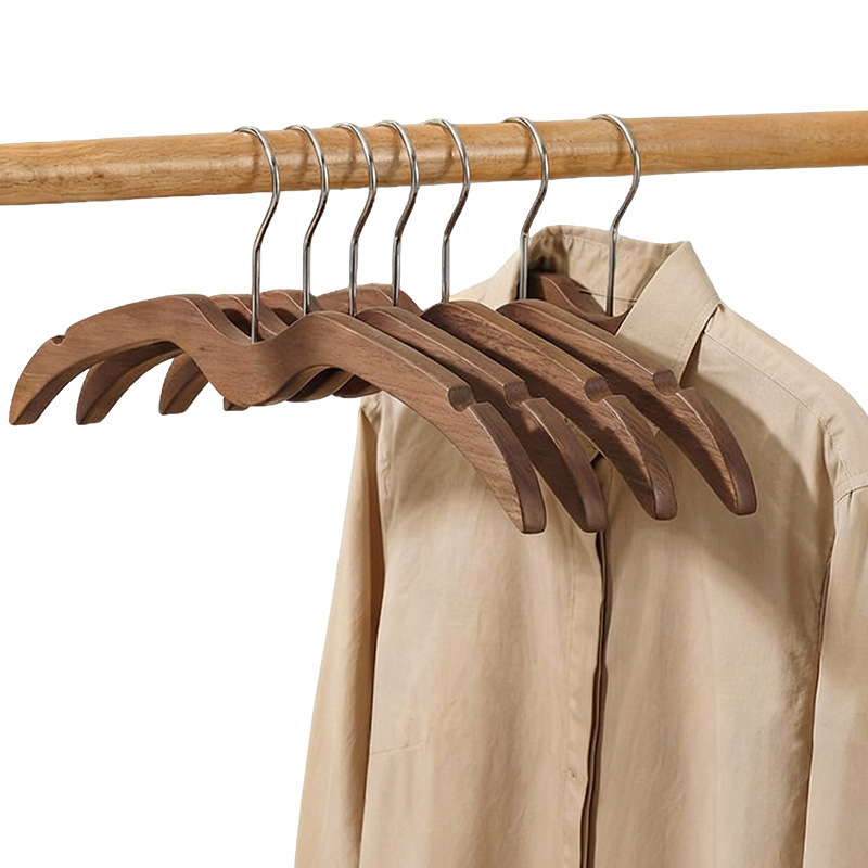 Wholesale Custom Logo Cloth Hangers for