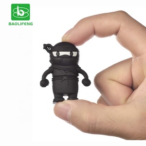 Clé USB 8GB 16GB 32GB Mignon Dessin Animé Miniature <span class=keywords><strong>Ninja</strong></span> Forme USB Lecteur Flash Mémoire Bâton <span class=keywords><strong>de</strong></span> Pouce - Product Image 4