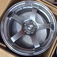 Jantes de course GT Deep Lip Flow Forming 4X100 5x120 5x112 5X114.3, jantes en alliage de 15, 16, 17, 18 pouces, jantes JDM pour GTR BMW E46 E90 E92