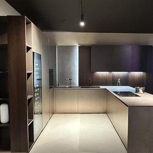 Philippines dự án Modular tùy chỉnh hiện đại thép không gỉ/Nhôm tủ bếp đặt cho trung tâm mua sắm và ăn uống sử dụng ngoài trời - Product Image 5