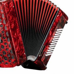 Accordéon à boutons en bois d'érable, 37 touches, 60 basses, système chromatique B, anches italiennes, MOQ 1, fournisseur direct d'usine - Product Image 4