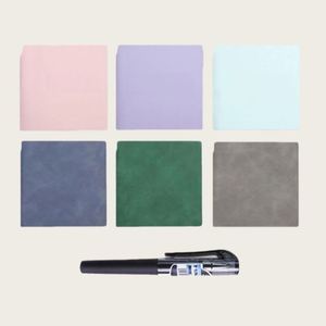 Cuaderno de Bolsillo Personalizable para Regalo Promocional, Mini Cuaderno con Tapa Dura de PU y Bolígrafo - Product Image 3