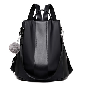 Mochila Antirrobo Personalizada PLAYMAX para Mujer, Ligera, Impermeable, Material Oxford, Retro, Cuero PU Suave, Cierre de Cremallera de Lujo - Product Image 6