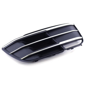 Marcos de luces antiniebla Audi Q5 Q5L S-Line, panel de rejilla inferior, clip de plástico negro, 2018-2022 - Product Image 3