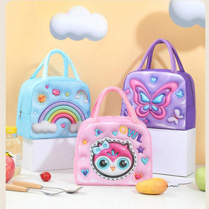 Factory 3d Print Lightweight Cartoon Tote Cooler <b>Bag</b> for School Student Thermal Insulated Kids Lunch <b>Bag</b> - Product Image 3