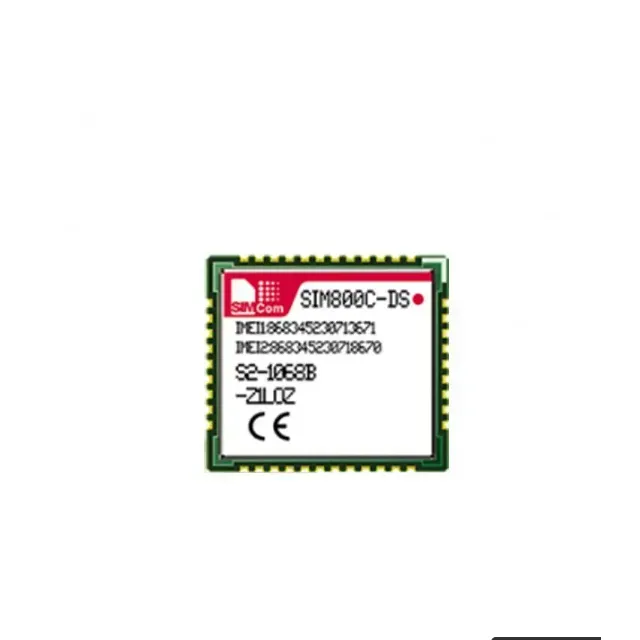 Solusi Quad-band GSM/GPRS asli dengan LCC dan bantalan LGA mendukung Dual-SIM 2g gsm modul Simcom SIM800C-DS