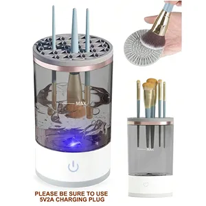 Portable Makeup Brush Cleaner 7000RPM Automatic Rotate Quick Drying USB Power Makeup Brush Cleaner Machine