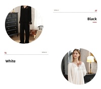Ensemble de Nuit Élégant et Doux pour Femme, Teinture Réactive, Palette de Couleurs Intemporelles, Étiquette Personnalisée OEM, Vente en Gros, pour le Sommeil et le Confort