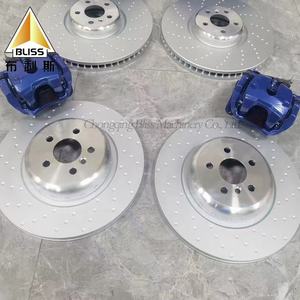 Étrier de frein de course arrière à 1 piston modifié personnalisé 345Mm 370Mm frein à disque G1 grand <span class=keywords><strong>kit</strong></span> de frein pour G38 G20 G05 G30 G11 G11 G15 G16 - Product Image 2