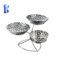 OKEY Düğün Dekorasyonu Metal Tatlı Standı Masa Pastaları Büfe Yiyecekleri Tatlılar Sergi Rafı 4 Katlı Tatlı Cupcake Pasta Standı