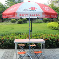 Ensemble table et chaise pliantes portables en tissu Oxford |   Structure de stand extérieur commercial imperméable à une seule couche pour événements promotionnels