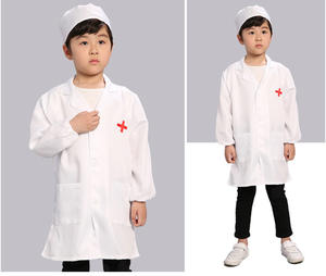 Kinder Halloween Krankenhaus Arzt Krankens ch wester Kostüm Kinder chirurg <span class=keywords><strong>Dr</strong></span>. Uniform Rollenspiel Kleid mit Hosen - Product Image 2