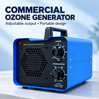 Système de stérilisation double HEPA + UV pour une élimination rapide des odeurs et de la fumée dans la maison, le bureau, purificateur d'air industriel portable à l'ozone
