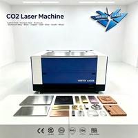 Graveur laser double lumière 1390 1200W Yongli H6 avec levage automatique de l'axe Z pour atelier, découpe et gravure de matériaux multiples