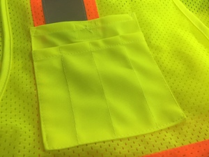 CONMR Factory Premium Work Wear Hivis Jaune Orange Gilets avec bande réfléchissante Utilisation de jour ou de nuit disponible - Product Image 5