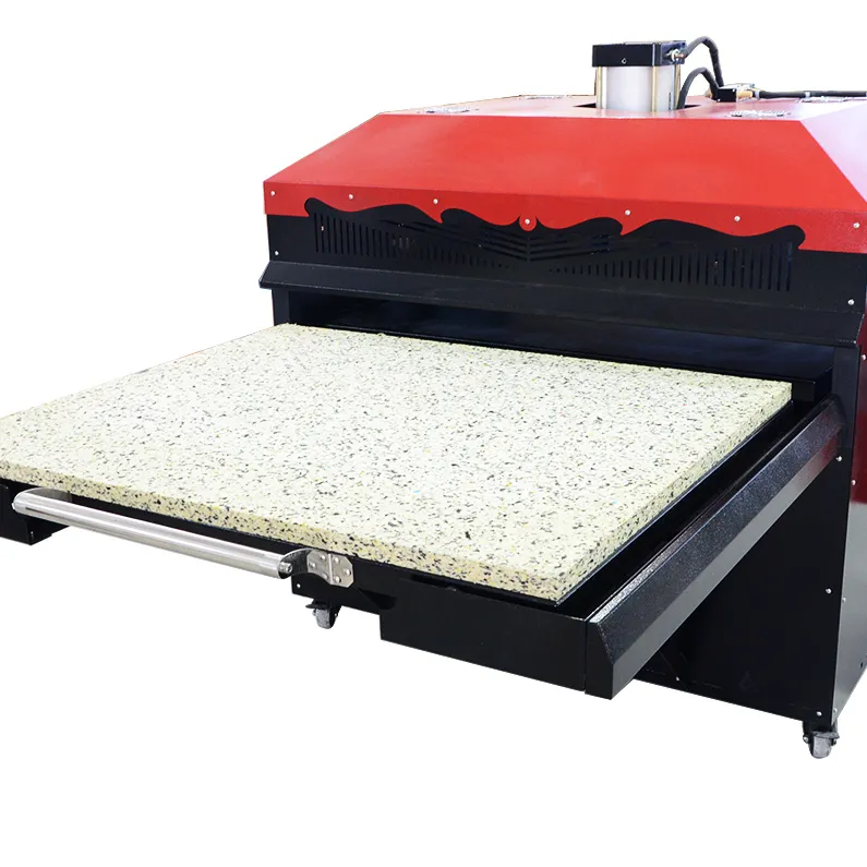 Microtec maquina para transfer textil maquina para sublimation textil presse à chaud pneumatique