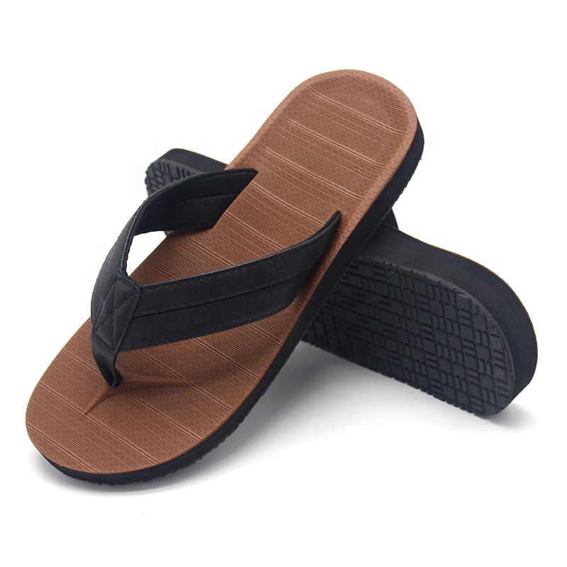Brown Handmade Palm Slippers Handmade Male Palm Slippers Palm