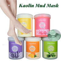 Masque à l'argile pour le spa des pieds, menthe et eucalyptus, pédicure et nettoyage en profondeur du corps, purifiant des pores de la peau, détoxifiant et hydratant