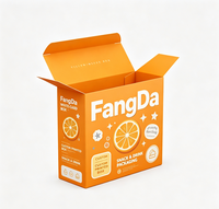 Boîte en carton blanc carrée pliable personnalisée, écologique, recyclable, avec revêtement UV, pour emballages de collations et de cadeaux, logo personnalisé imprimé