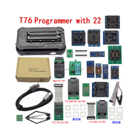 Programmeur T76, prend en charge les pilotes de 24070+ circuits intégrés pour PIC/NAND Flash/EMMC TSOP48/BGA+ 48 adaptateurs avec SOP8