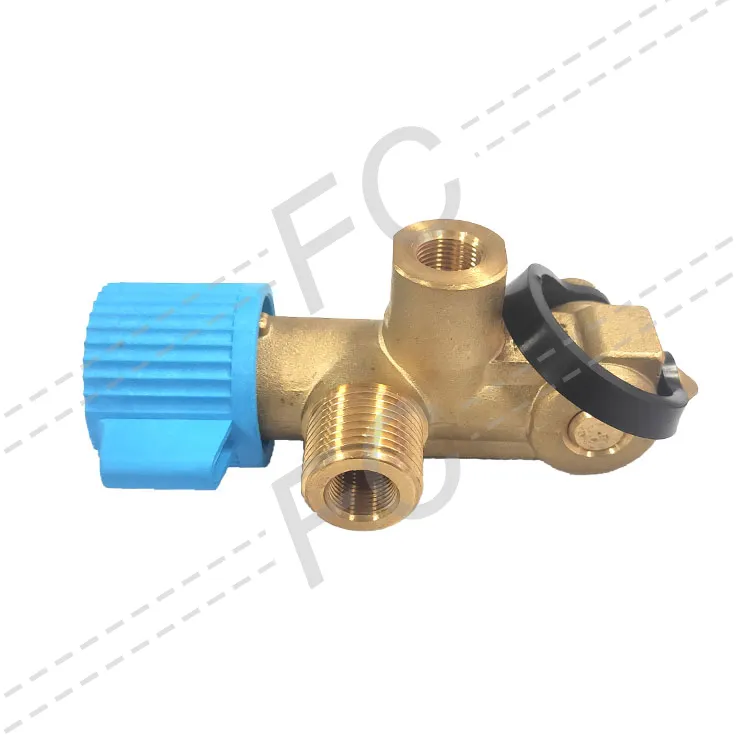 CNG Gas One-way inflation valve FC CNG T2H filling valve Cylinder Connector For Cng gnv vehicle