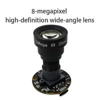 Module de caméra USB2.0 Type-C 4K 8MP, carte ronde, objectif téléobjectif 35mm F1.8 FF MF 3840×2160, caméra CMOS pour la capture à longue distance