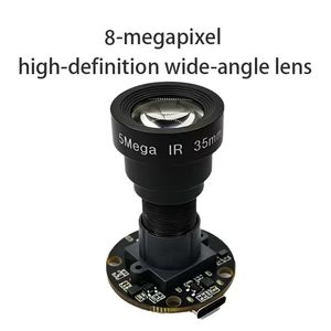 4K 8MP USB2.0 ประเภท-C โมดูลกล้องแบบวงกลม 35 มม.F1.8 เลนส์เทเลโฟโต้ FF MF 3840×2160 กล้อง CMOS สำหรับการถ่ายภาพระยะไกล - Product Image 1