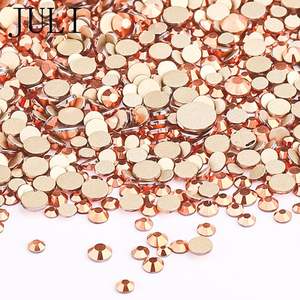 Strass en cristal de verre pour vêtements, vente en gros, Strass de haute qualité Non correcteurs de taille mixte - Product Image 4