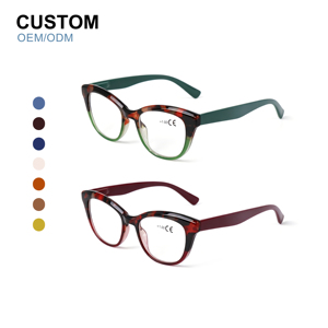 <span class=keywords><strong>Gafas</strong></span> de Lectura con Lentes de Ojo de Gato, Precio de Fábrica, Venta al por Mayor, Montura de PC Transparente y Duradera, <span class=keywords><strong>Gafas</strong></span> <span class=keywords><strong>Presbicia</strong></span> para Mujer - Product Image 1