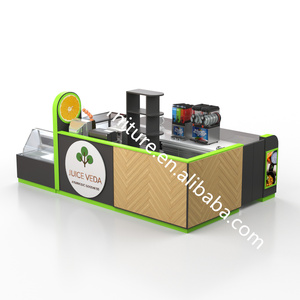 <strong>Custom</strong> Foos <strong>Smoothie</strong> <strong>Juice</strong> <strong>Kiosk</strong> &amp; Fresh Fruit <strong>Juice</strong> <strong>Kiosk</strong> Design for Shopping Mall - Product Image 5
