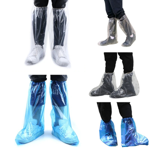 Anti Slip Disposable Waterproof Dustproof Reusable <b>Ankle</b> & <b>Bootie</b> Rain Shoe Covers Overshoes for Winter Autumn - Product Image 3