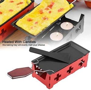 Ensemble de chandelle à faire soi-même, avec plateau de cuisson + rb rouges et spatule, en fonte, 40 pièces - Product Image 6