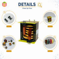 Transformateur HF PQ5560 12kW pour onduleur photovoltaïque, enroulement en feuille de cuivre, faible inductance de fuite 340uH/28uH 100KHz, énergie solaire nouvelle génération