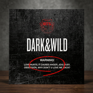 บีทีเอส - อัลบั้มปกติชุดที่ 1 [DARK & WILD] อัลบั้มเคป๊อปเกาหลีของแท้แบบซีดี - Product Image 5