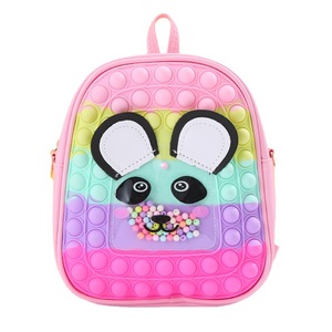 Sac à dos anti-stress pour adolescentes, sac à bulles, jouets sensoriels à presser, sac d'école pour filles - Product Image 5