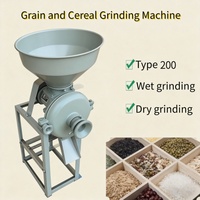 Molino Eléctrico Comercial Básico para Arroz, Maíz y Especias, Tipo Estable, Equipo de Molienda para Negocios de Catering, Alta Calidad