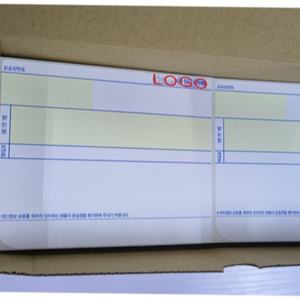 Étiquette adhésive imprimée populaire Japon/Corée, trois couches, 3 plis, pour bordereau de livraison logistique et express avec logo imprimé - Product Image 3