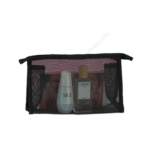 Bolsa de Maquillaje de Malla para Viaje al por Mayor con Cremallera, Organizador Portátil de Artículos de Aseo para Niñas - Product Image 3