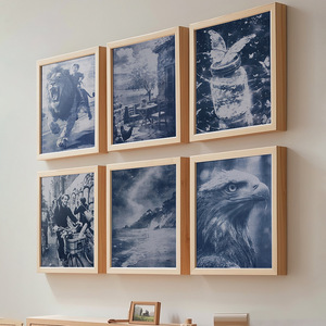 Film de cyanotype A4 bleu, 20 pièces, pour projets DIY, thème Plage et Ciel Nocturne, cadeau vintage, vente chaude transfrontalière - Product Image 6