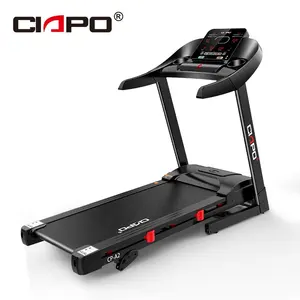 CIAPO A2 Treadmill lipat olahraga rumah, Treadmill kebugaran layar sentuh portabel 2,2 HP Motor AC Treadmill komersial