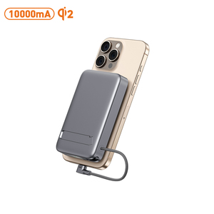 Vina qi2 ngân hàng điện từ pd35w 10000mAh sạc không dây sạc nhanh pin bên ngoài với USB-C sạc cáp - Product Image 3