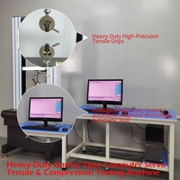 Máquina Universal de Ensayo de Tracción Computarizada de Doble Columna con Servomotor para Pruebas de Compresión en Plástico, Caucho, Embalaje e Impresión