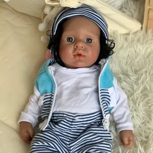 ตุ๊กตาทารกซิลิโคนเต็มตัว Bebe Reborn Em ราคาถูกซิลิโคนตุ๊กตาทารกแข็งชีวิตจริงตุ๊กตาทารกแรกเกิดที่ดูเป็นจริง