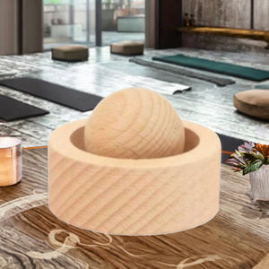 Round Wood <b>Essential</b> <b>Oil</b> Aroma <b>Diffuser</b> for Aromatherapy Fragrance Accessories - Product Image 3