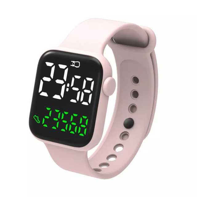 Customized Step Counter Bracelet Cheap Walking Silicone Pedometer Intelligent Watch