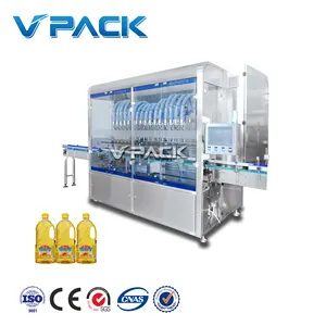 Factory Price Corn Oil For Edible Oil Filling Machine/Industrial Oil filling production line/PLC control oil filling system