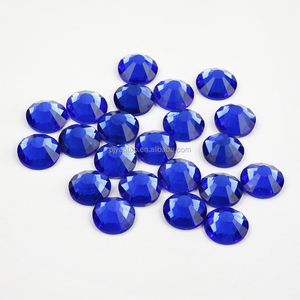 Saphir 6 Blancs Couleurs Revêtement Tailles Mixtes Non Hot Fix Dos Plat Verre Non Hotfix <span class=keywords><strong>Strass</strong></span> pour Nail Art - Product Image 4