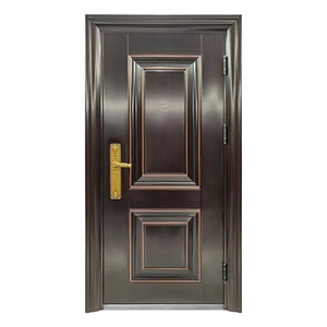 Puerta de entrada de Villa de lujo, de acero inoxidable, con logotipo OEM de fábrica de China - Product Image 5