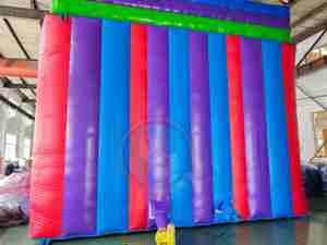 Toboggan gonflable double, combo durable en PVC, parc d'attractions gonflable avec zone d'<span class=keywords><strong>escalade</strong></span> pour le plaisir en plein air - Product Image 5